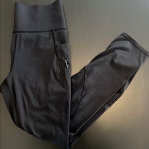 FLX High-Waisted Black Leggings